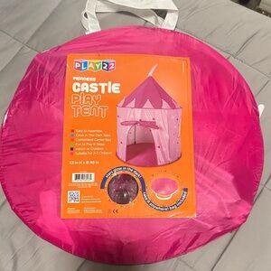 Pink Princess Castle Tent